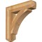 Ekena Millwork Thorton Craftsman Rough Sawn Bracket, Western Red Cedar, 6"W x 30"D x 30"H BKT06X30X30THR04RWR - alternate 1